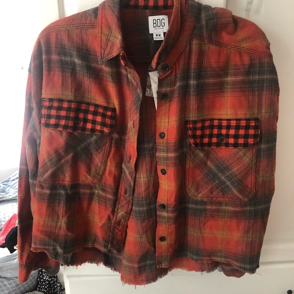 Urban Outfitters, Orange Flannel